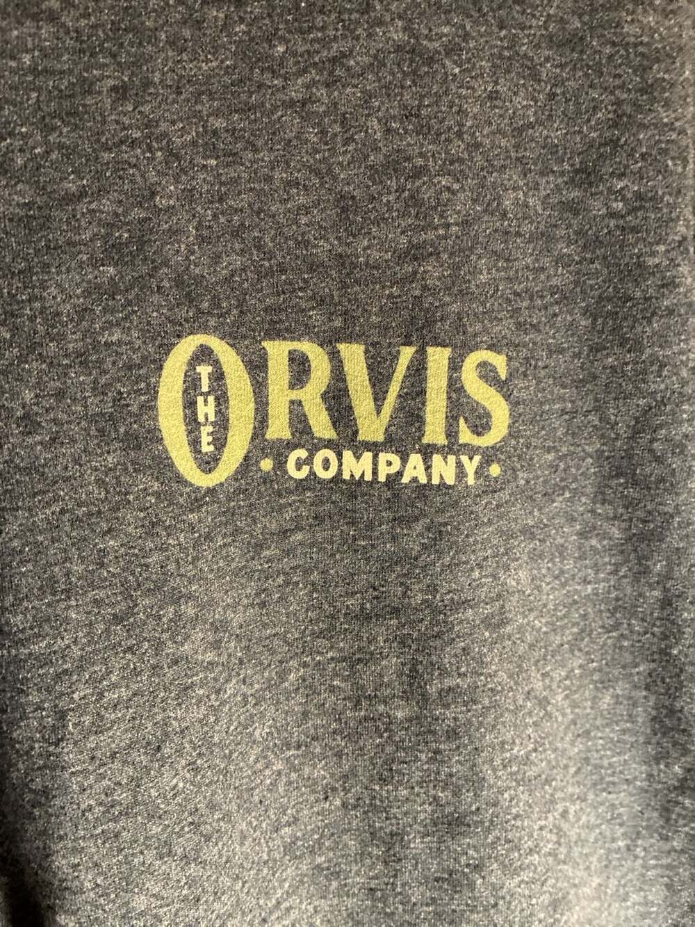 Orvis The Company Labrador Retriever Graphic T-Shirt Navy Heather Large